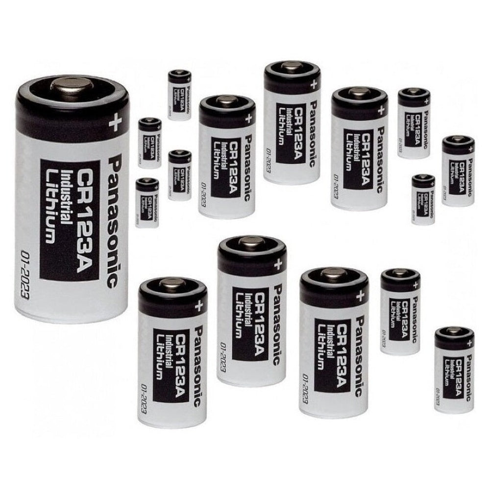 CR123A Panasonic batteries / CR123_10PSC