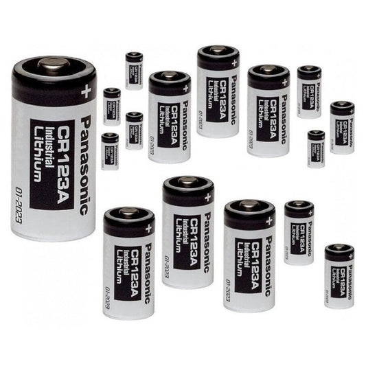 CR123A Panasonic batteries / CR123_10PSC