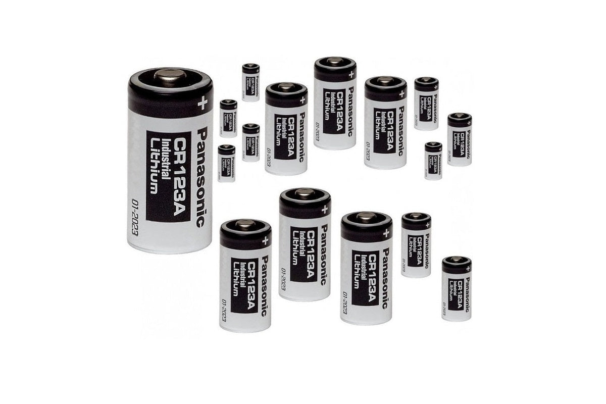 CR123A Panasonic batteries / CR123_10PSC