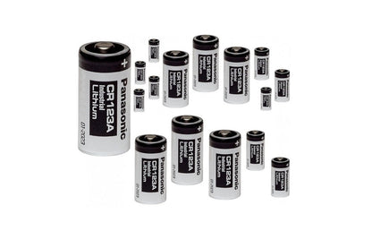 CR123A Panasonic batteries / CR123_10PSC