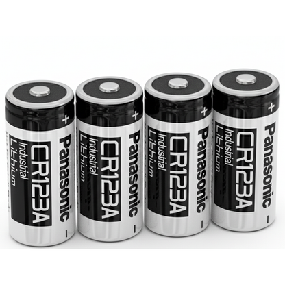 CR123A Panasonic batteries / CR123 4 Pcs