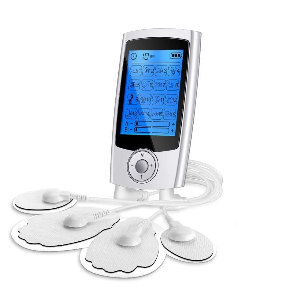 Electric TENS EMS Massager for Muscle Stimulation and Pain Relief