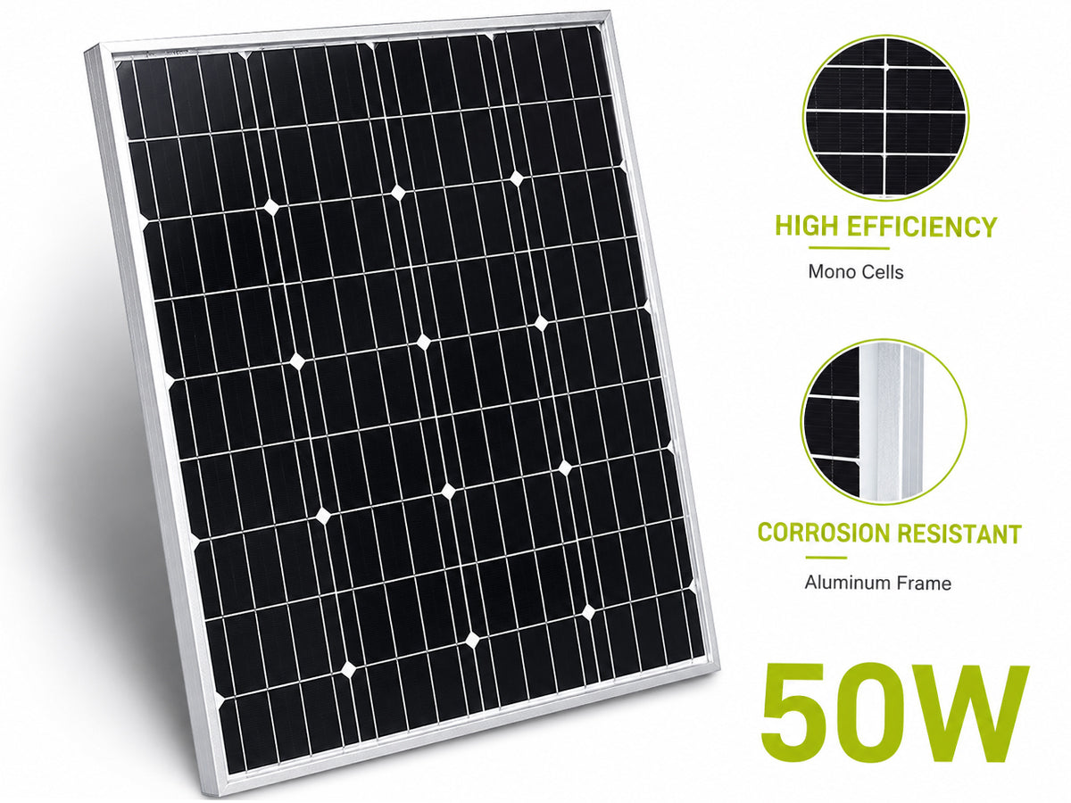 50W Solar Panel Mono