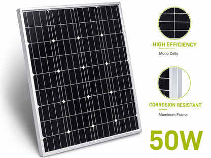 50W Solar Panel Mono