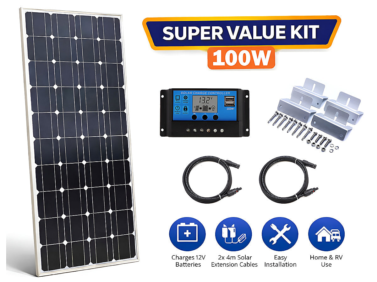 100W Solar Panel Kit