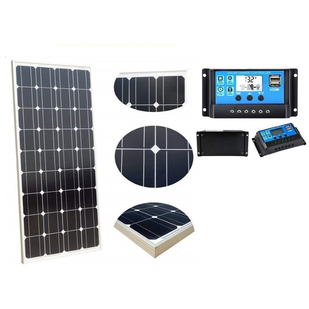 100W Solar Panel with Solar Controller