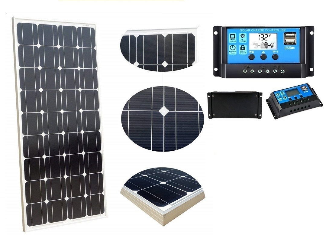 100W Solar Panel with Solar Controller