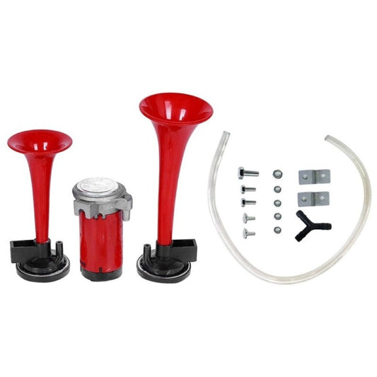 Dual Air Horn 12V Dixie Duke Of Hazzard Horn Set Super Loud Car Horns
