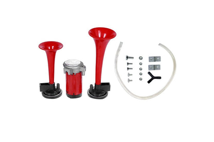 Dual Air Horn 12V Dixie Duke Of Hazzard Horn Set Super Loud Car Horns