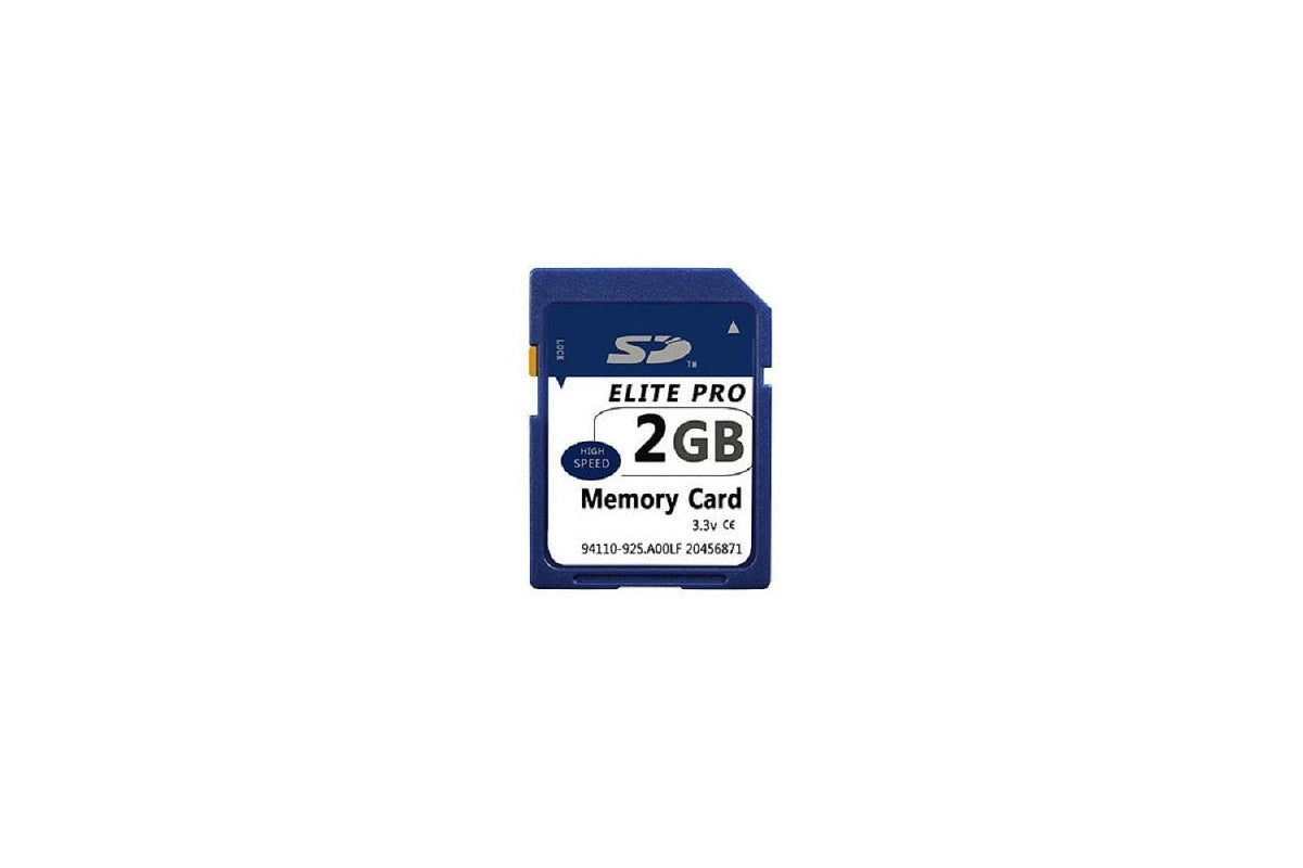 Elite Pro SD Card 2GB