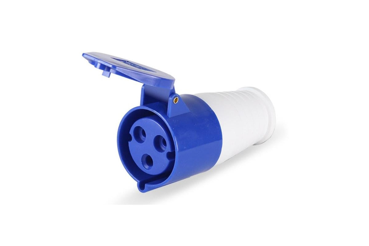 Caravan lead connector plug (female) 16A IP44 (female)