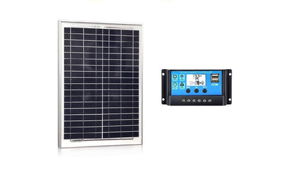 100W Solar Panel with Solar Controller