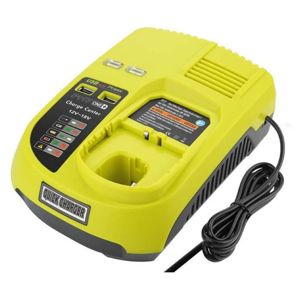Ryobi P117 Battery Charger Compatible Replacement