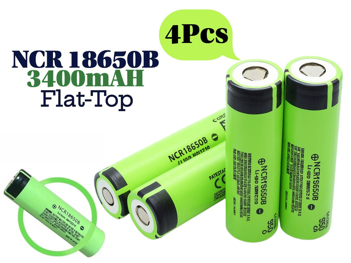 18650 Rechargeable Battery 4PCS