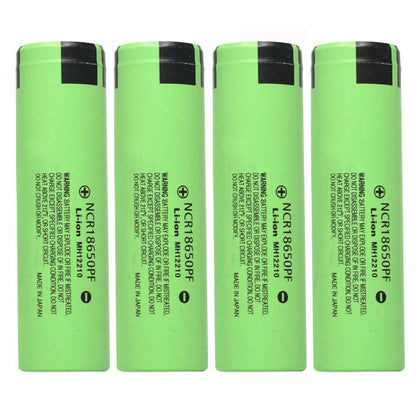 18650 Rechargeable Battery 4PCS