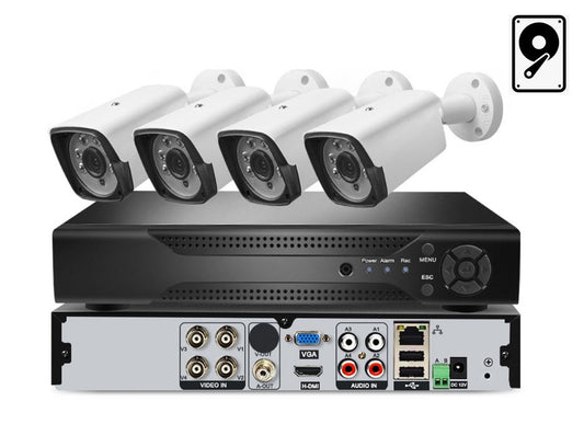 Security Camera System With 1TB Storage