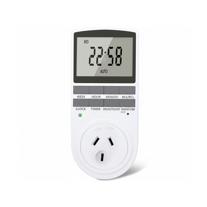 Mains Timer Electricity Plug Power Point