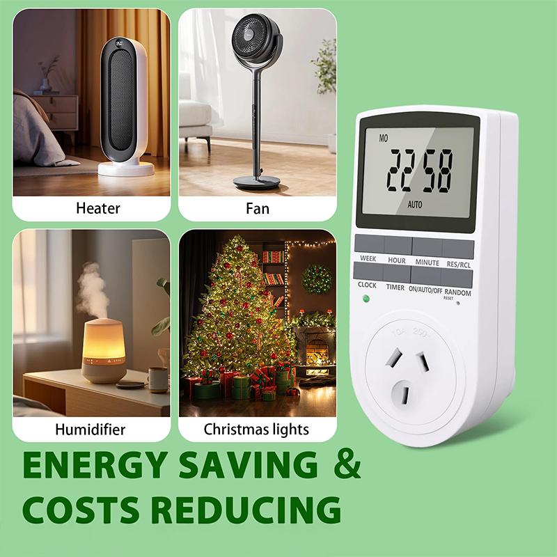 Mains Timer Electricity Plug Power Point
