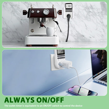 Mains Timer Electricity Plug Power Point