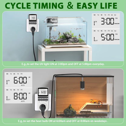 Mains Timer Electricity Plug Power Point
