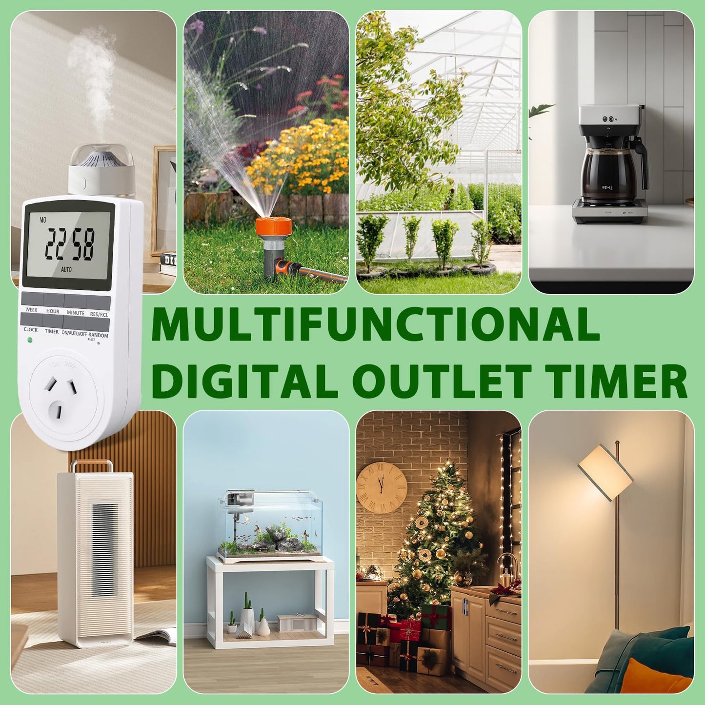 Mains Timer Electricity Plug Power Point