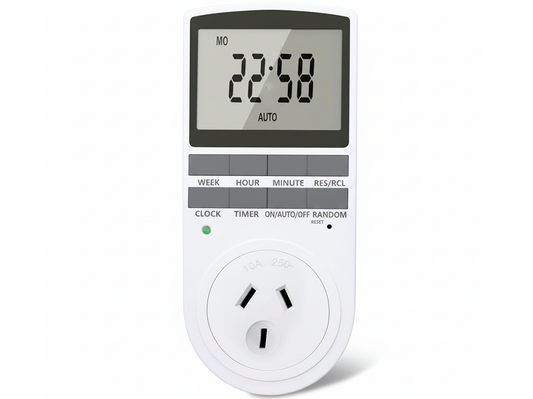 Mains Timer Electricity Plug Power Point
