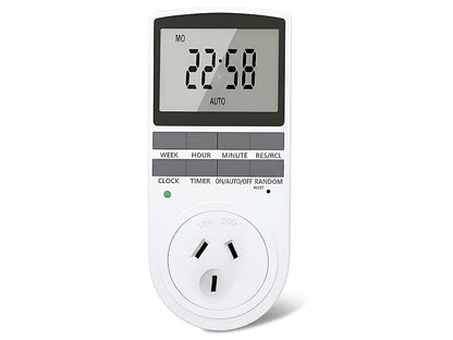 Mains Timer Electricity Plug Power Point