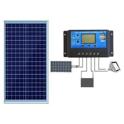 30W Solar Panel with Solar Controller