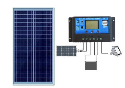 30W Solar Panel with Solar Controller
