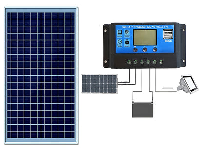 30W Solar Panel with Solar Controller