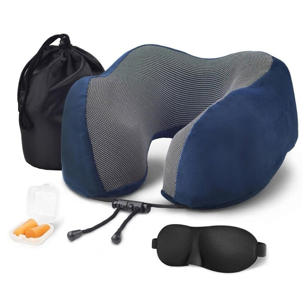 Travel Pillow Blue