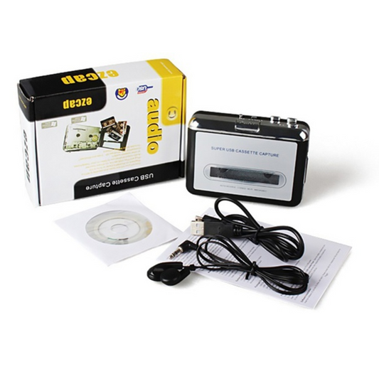 USB Cassette Player and Tape to MP3 Converter