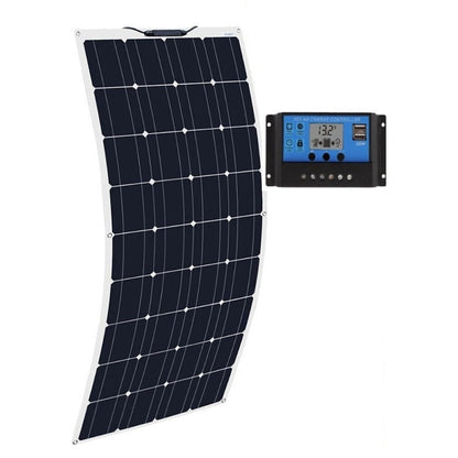 100W Solar Panel with Solar Controller