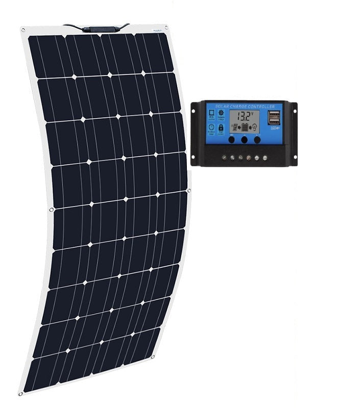 100W Solar Panel with Solar Controller