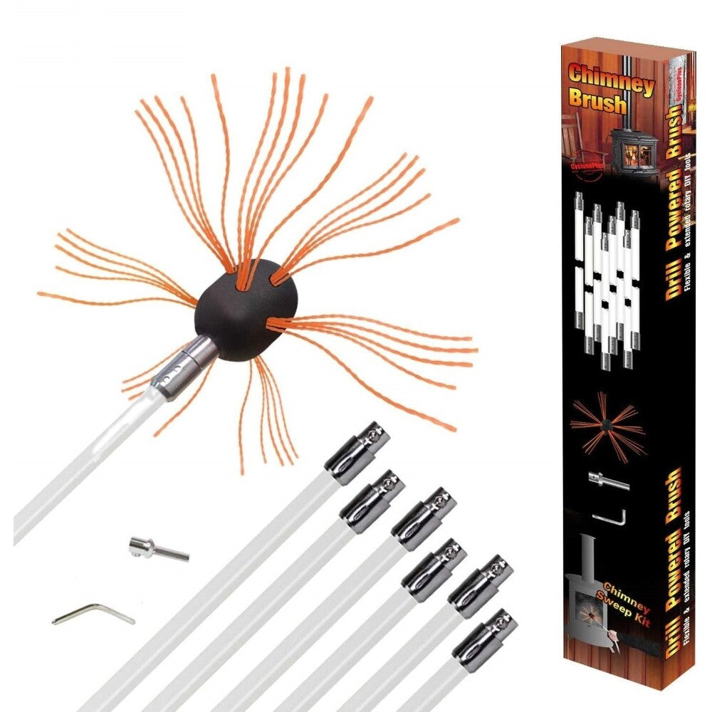 Chimney Cleaner Kit Flexible Dryer Vent