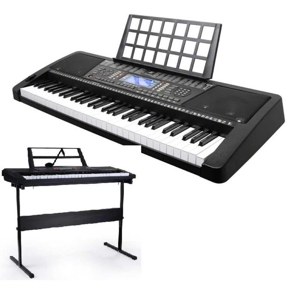 Electronic Keyboard Piano and Piano Stand