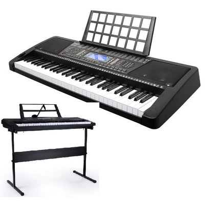 Electronic Keyboard Piano and Piano Stand