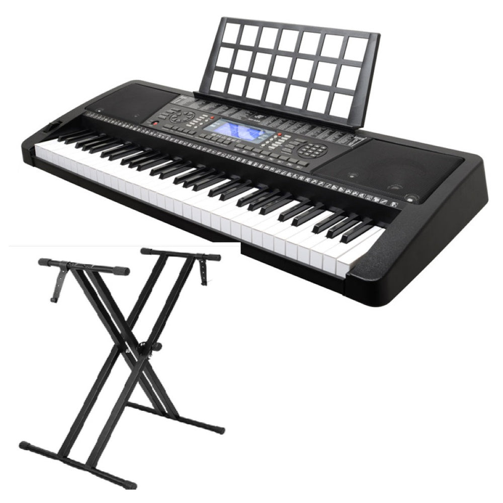 61 Key Electronic Piano Keyboard and Piano Stand