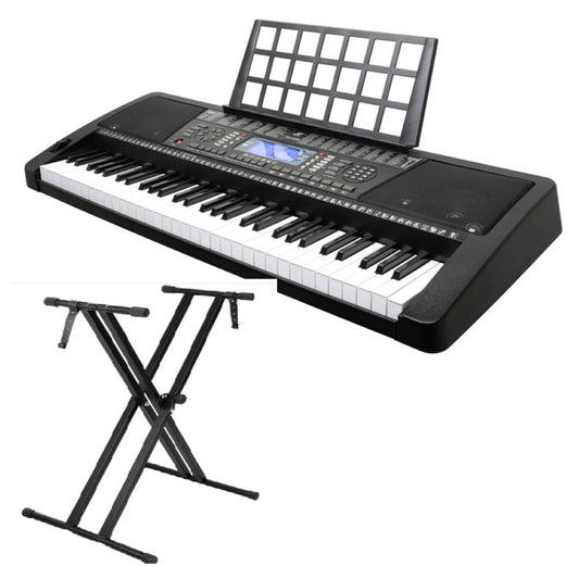 61 Key Electronic Piano Keyboard and Piano Stand
