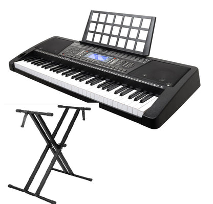 61 Key Electronic Piano Keyboard and Piano Stand