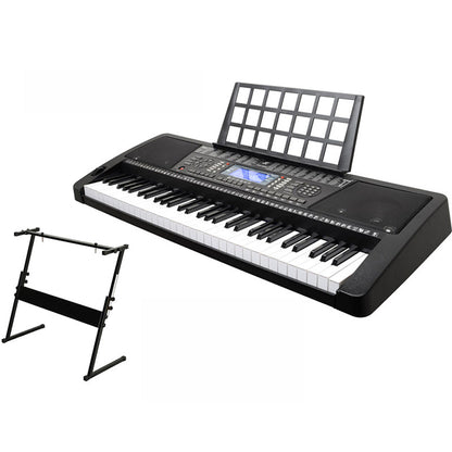 61 Key Electronic Piano Keyboard and Piano Stand