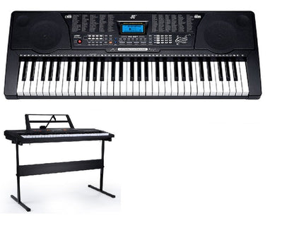 Electronic Keyboard Piano and Piano Stand