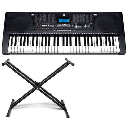Electronic Keyboard Piano and Piano Stand