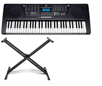 Electronic Keyboard Piano and Piano Stand