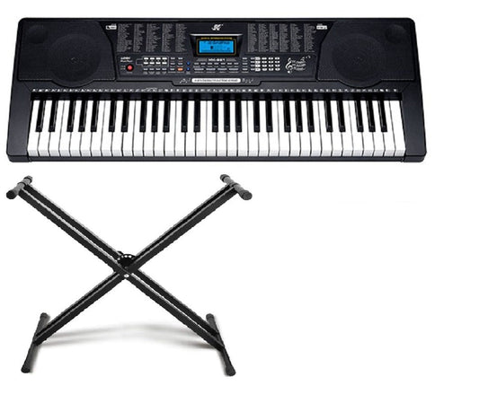 Electronic Keyboard Piano and Piano Stand