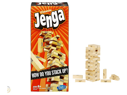 Jenga Classic Block Stacking Game