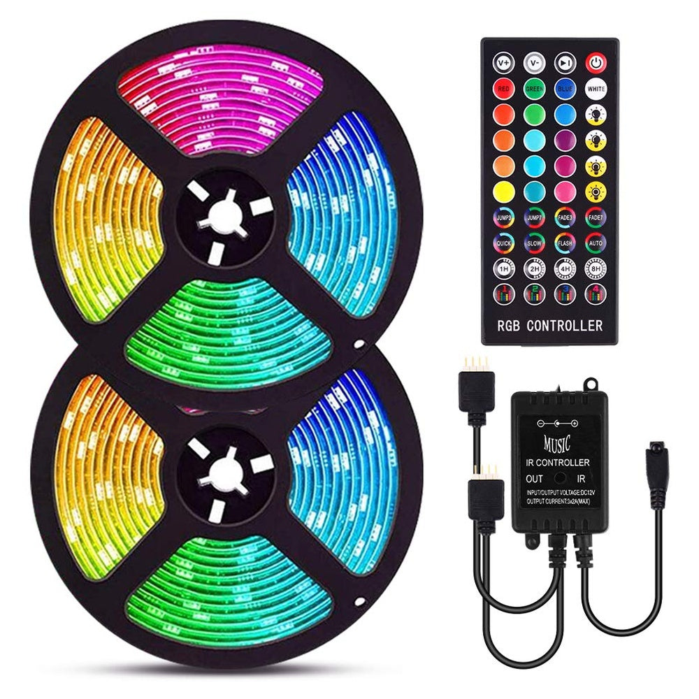 LED Strip Light RGB 10m with remote