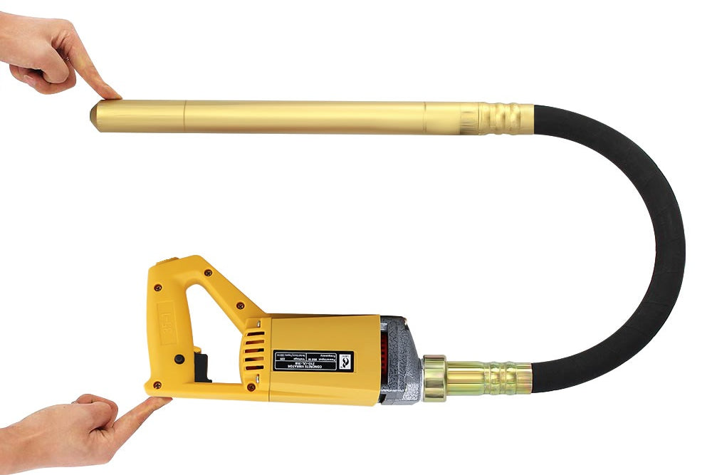 850W Portable Handheld Electric Concrete Cement Mixing with Flexible Hose
