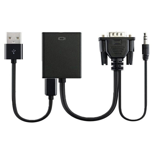 VGA to HDMI Cable TV extension cable with audio