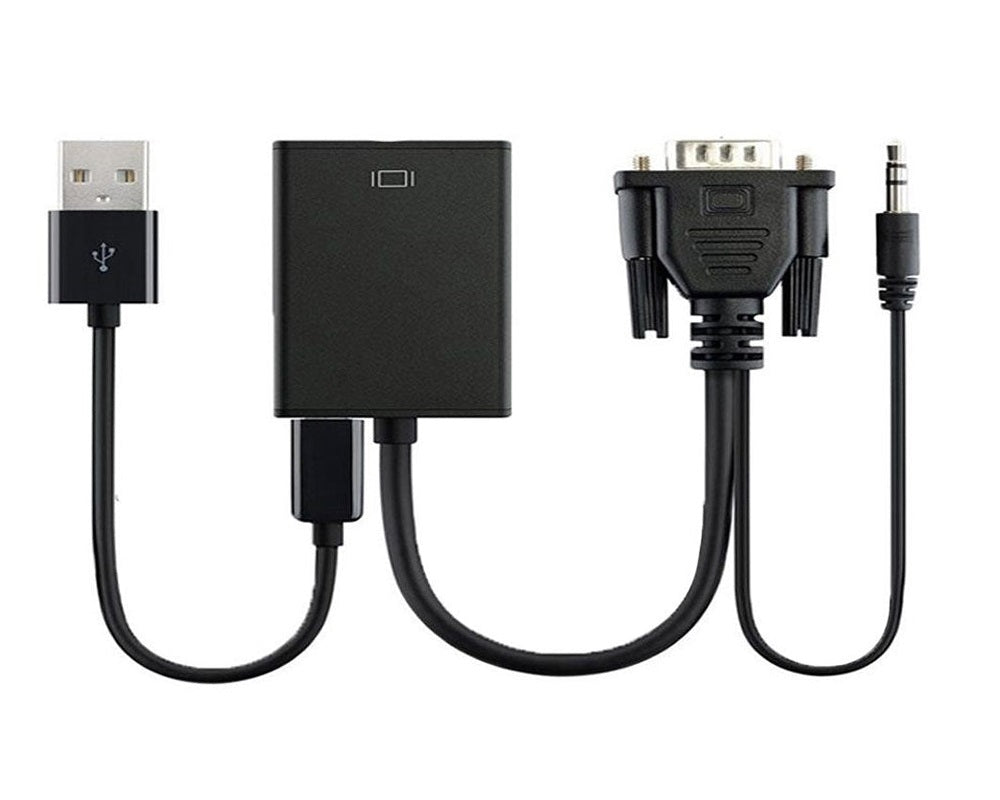 VGA to HDMI Cable TV extension cable with audio